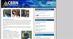 Desktop Screenshot of cbrnprofessionals.com